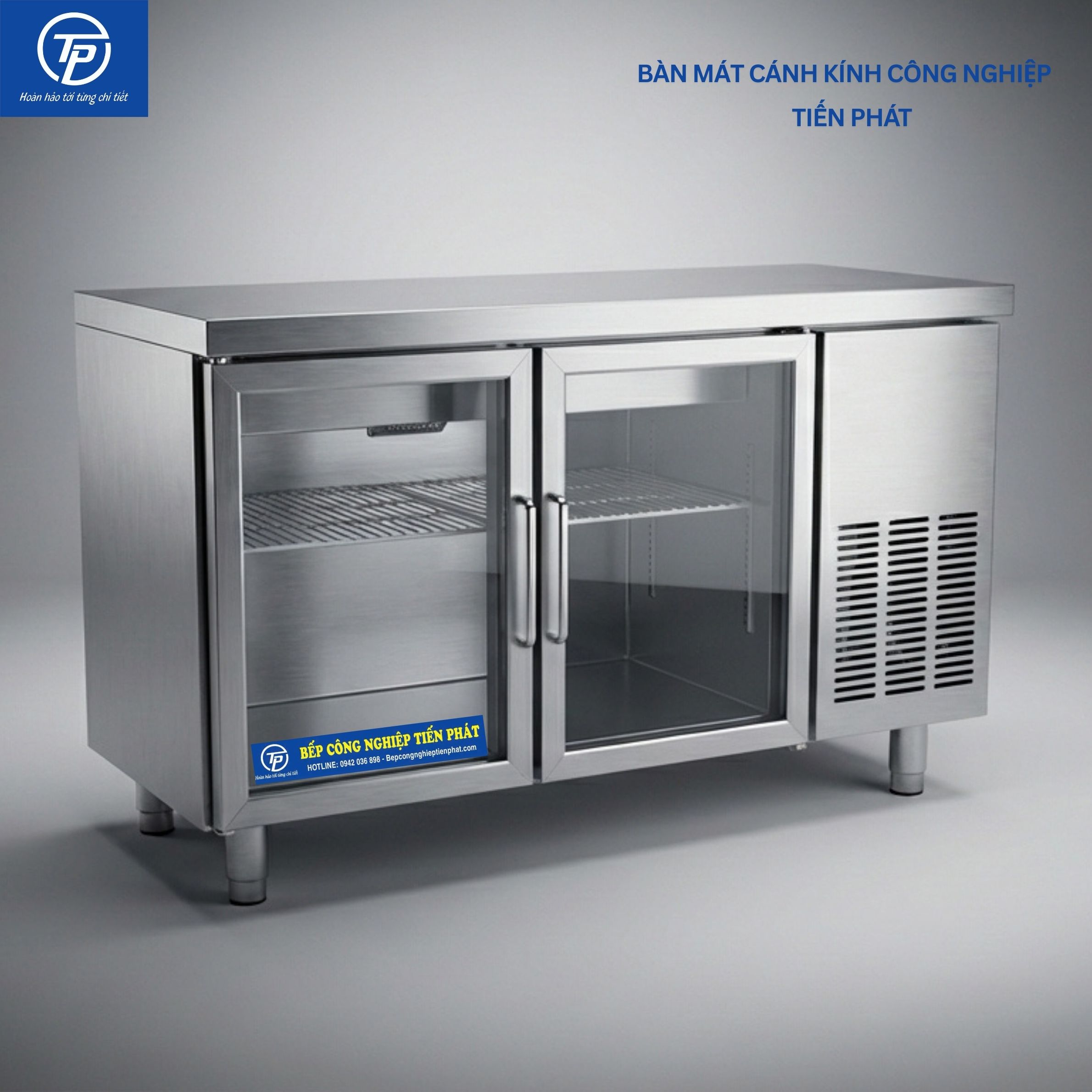 Bàn Mát Cánh Kính 1.2m